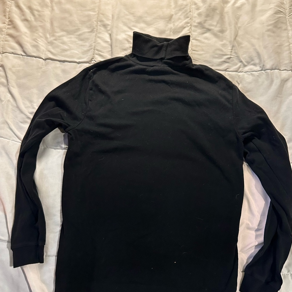 OVO SNOW BLACK TURTLE NECK MOCKNECK - Picture 5 of 6
